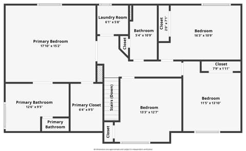 Floor Plan — 13077 Lansdowne Drive, Fishers, IN