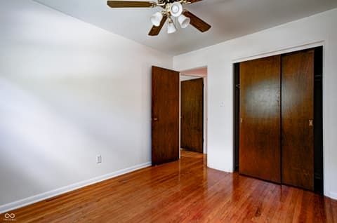 Bedroom at 6336 N Rural Street, Indianapolis, IN