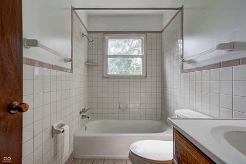 Bathroom at 6336 N Rural Street, Indianapolis, IN