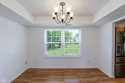 Dining room at 6031 Candlewick Drive, Indianapolis, IN