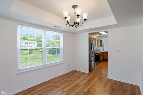 Dining room at 6031 Candlewick Drive, Indianapolis, IN