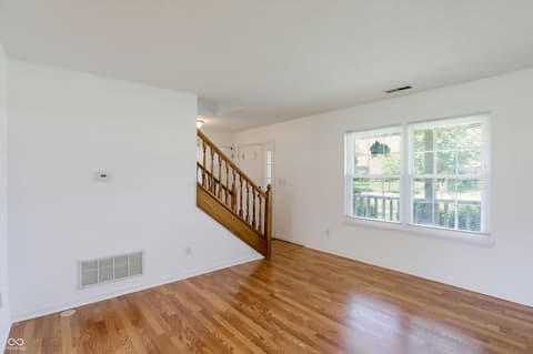 Living room at 6031 Candlewick Drive, Indianapolis, IN