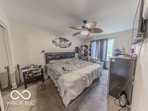 Bedroom at 1031 W 59th Place, Merrillville, IN