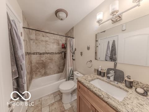 Bathroom at 1031 W 59th Place, Merrillville, IN