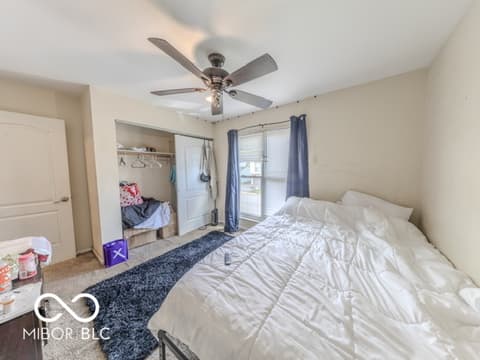 Bedroom at 1031 W 59th Place, Merrillville, IN