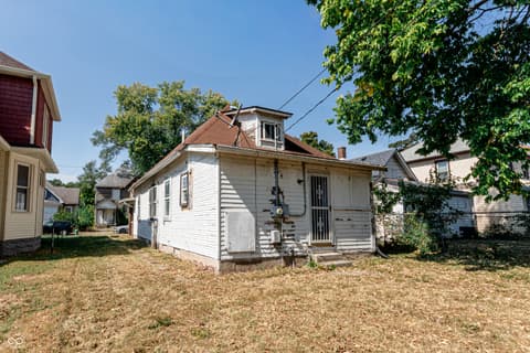 Backyard at 3345 Graceland Avenue, Indianapolis, IN
