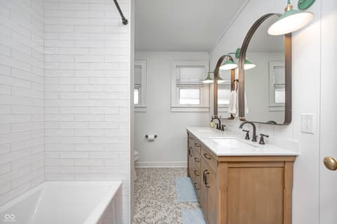 Bathroom at 5144 N College Avenue, Indianapolis, IN