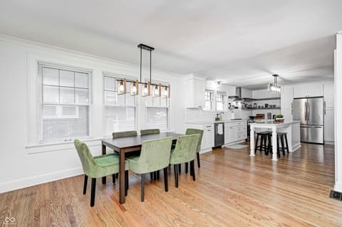 Dining room at 5144 N College Avenue, Indianapolis, IN