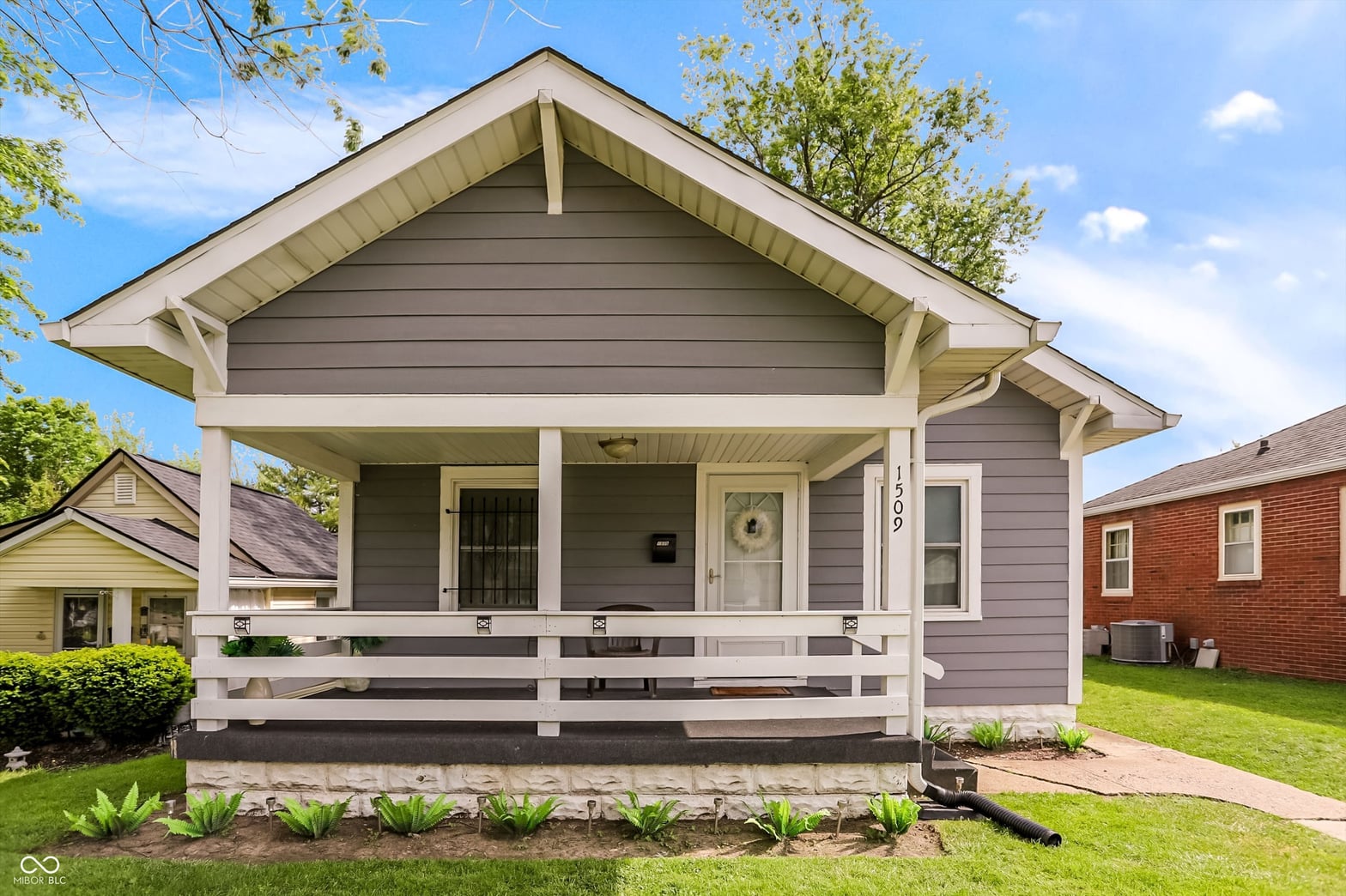 Front exterior at 1509 Comer Avenue, Indianapolis, IN