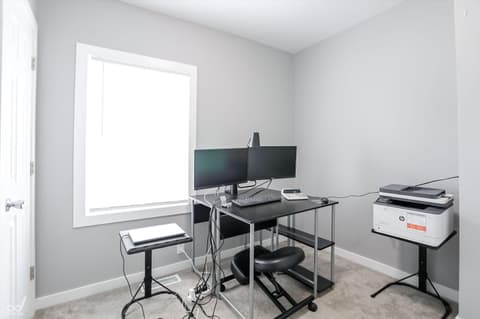 Home office at 1509 Comer Avenue, Indianapolis, IN
