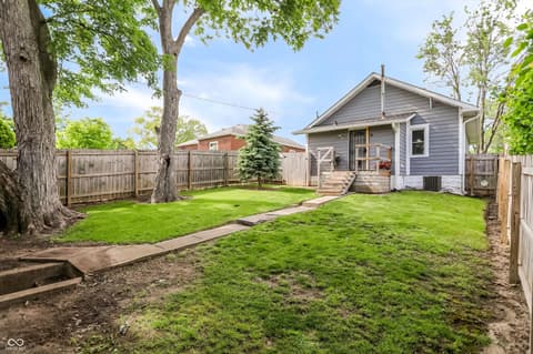 Backyard at 1509 Comer Avenue, Indianapolis, IN