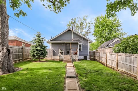Front exterior at 1509 Comer Avenue, Indianapolis, IN
