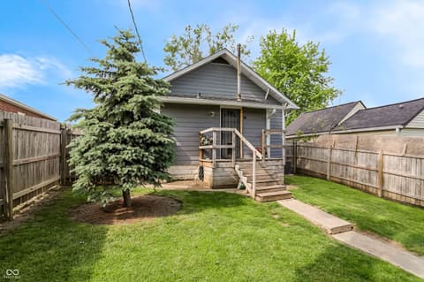 Backyard at 1509 Comer Avenue, Indianapolis, IN