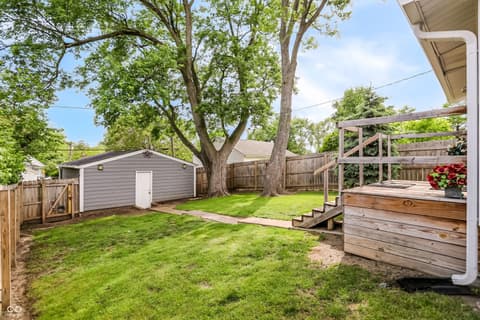Yard at 1509 Comer Avenue, Indianapolis, IN