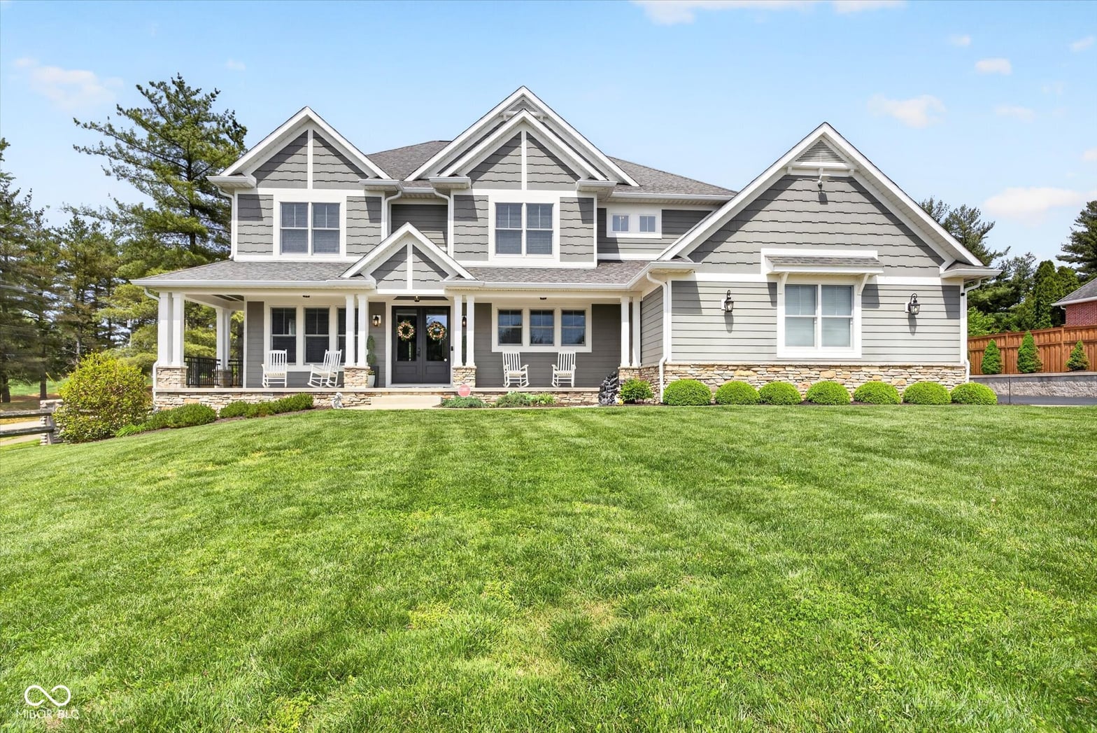 Front exterior at 3511 E Bryn Mawr Drive, Bloomington, IN