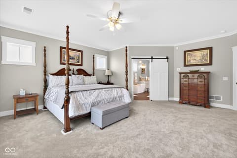 Bedroom at 3511 E Bryn Mawr Drive, Bloomington, IN
