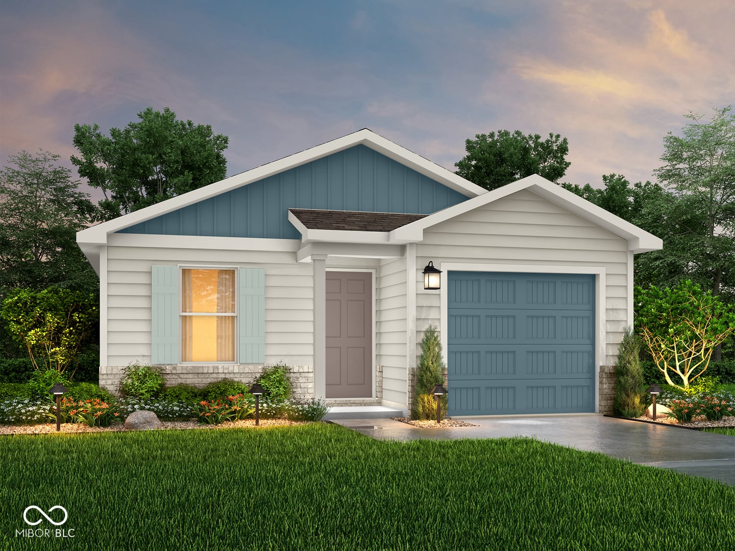 Front exterior at 2518 Walker Place, Indianapolis, IN