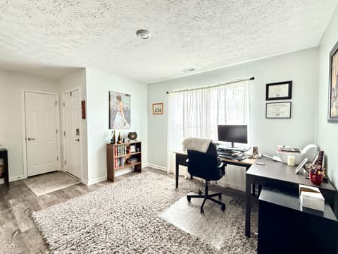 Home office at 789 Jefferson Park Drive, Pittsboro, IN