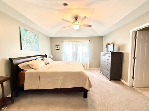 Primary bedroom at 789 Jefferson Park Drive, Pittsboro, IN