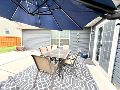 Outdoor living area at 789 Jefferson Park Drive, Pittsboro, IN