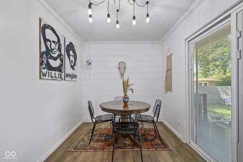 Dining room at 421 Brewer Drive, Greenwood, IN