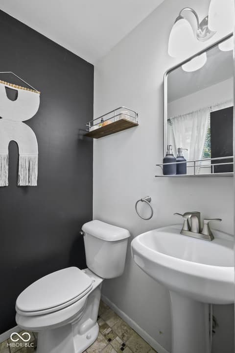 Bathroom at 421 Brewer Drive, Greenwood, IN