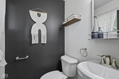 Bathroom at 421 Brewer Drive, Greenwood, IN