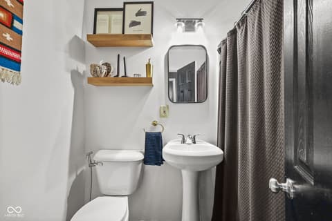 Bathroom at 421 Brewer Drive, Greenwood, IN