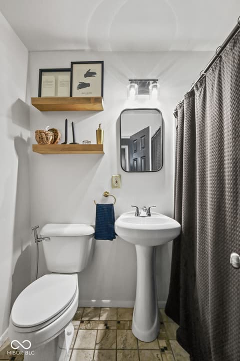 Bathroom at 421 Brewer Drive, Greenwood, IN