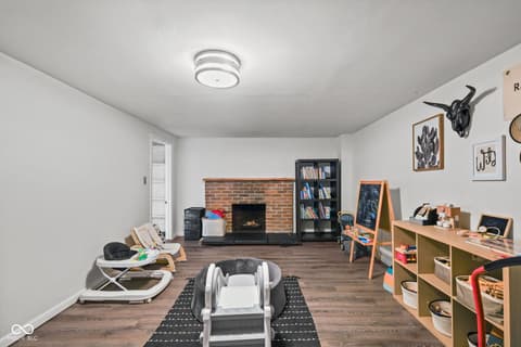 Living room at 421 Brewer Drive, Greenwood, IN