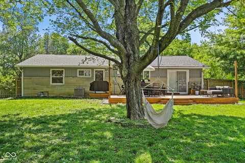 Backyard at 421 Brewer Drive, Greenwood, IN