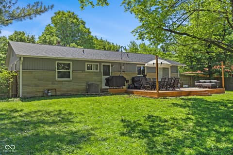 Backyard at 421 Brewer Drive, Greenwood, IN