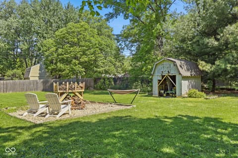 Yard at 421 Brewer Drive, Greenwood, IN