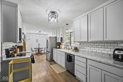 Kitchen at 421 Brewer Drive, Greenwood, IN