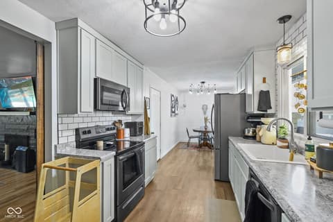 Kitchen at 421 Brewer Drive, Greenwood, IN