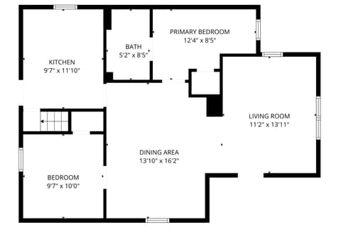 Floor Plan — 415 E 15th Street, Anderson, IN