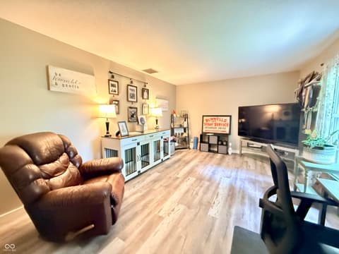 Family room at 3052 W Burning Tree Road, Crawfordsville, IN