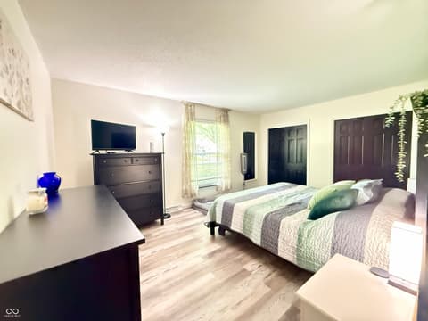 Primary bedroom at 3052 W Burning Tree Road, Crawfordsville, IN
