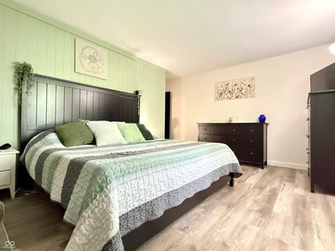 Primary bedroom at 3052 W Burning Tree Road, Crawfordsville, IN