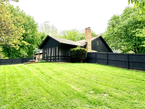 Backyard at 3052 W Burning Tree Road, Crawfordsville, IN