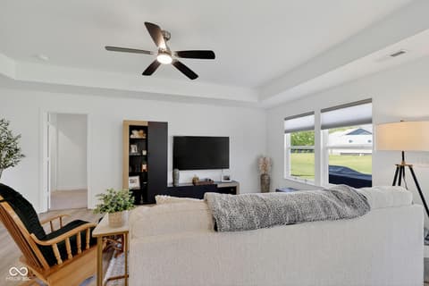 Living room at 18714 Seaforth Way, Westfield, IN