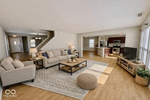 Family room at 12431 Teacup Way, Indianapolis, IN
