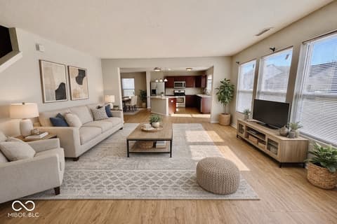 Family room at 12431 Teacup Way, Indianapolis, IN