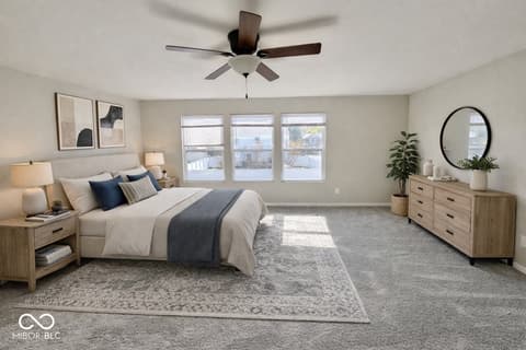 Primary bedroom at 12431 Teacup Way, Indianapolis, IN