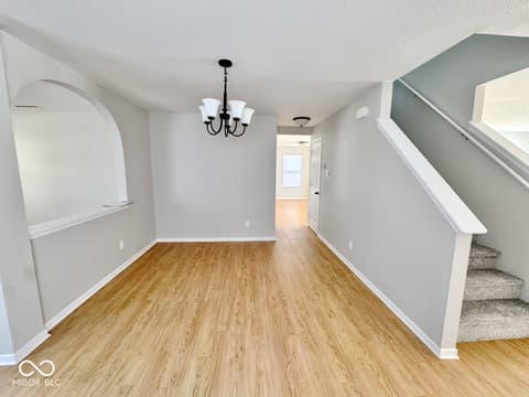 Dining room at 12431 Teacup Way, Indianapolis, IN