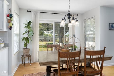 Dining room at 14 Kingfisher Circle, Lafayette, IN