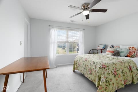 Bedroom at 14 Kingfisher Circle, Lafayette, IN