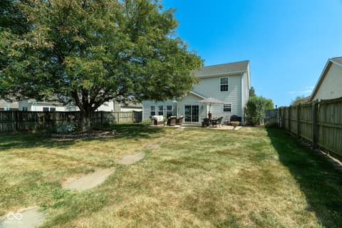 Backyard at 14 Kingfisher Circle, Lafayette, IN
