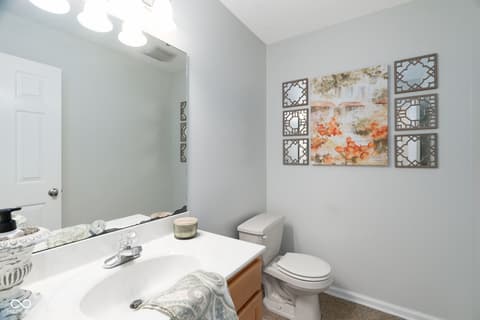 Bathroom at 14 Kingfisher Circle, Lafayette, IN