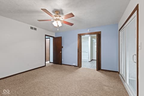 Bedroom at 6616 S Lawndale Avenue, Indianapolis, IN